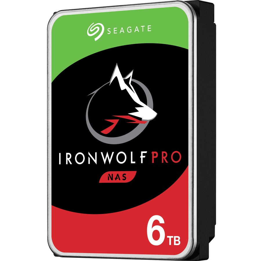 Disque dur Seagate IronWolf Pro ST6000NE0023 6 To - 3,5" interne - SATA (SATA/600) - Méthode d'enregistrement magnétique conventionnel (CMR) ST6000NE0023