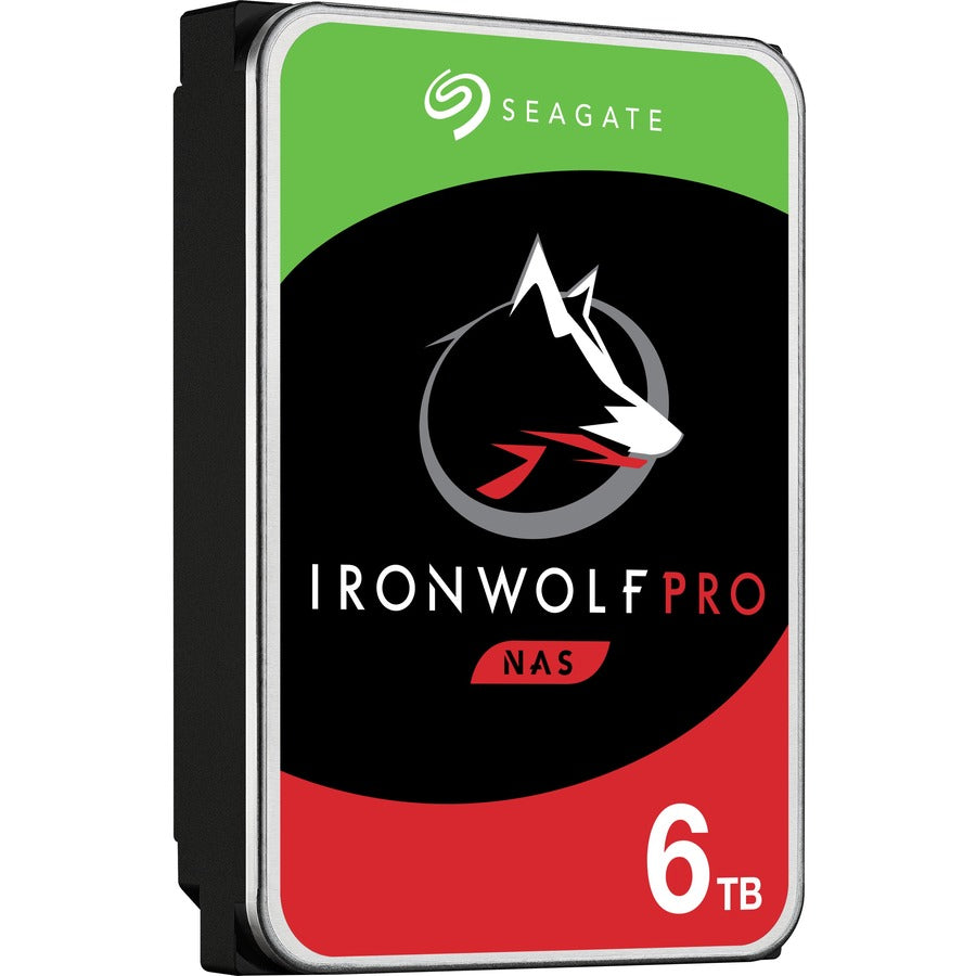 Disque dur Seagate IronWolf Pro ST6000NE0023 6 To - 3,5" interne - SATA (SATA/600) - Méthode d'enregistrement magnétique conventionnel (CMR) ST6000NE0023