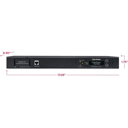 CyberPower PDU20MHVIEC10AT Metered ATS PDU 200-240V 20A 1U 10-Outlets (2) IEC C20 PDU20MHVIEC10AT