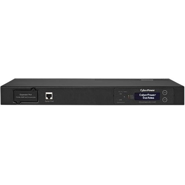 CyberPower PDU20MHVIEC10AT Metered ATS PDU 200-240V 20A 1U 10-Outlets (2) IEC C20 PDU20MHVIEC10AT