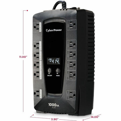 CyberPower Battery Backup LE1000DG 1000VA Compact UPS LE1000DG