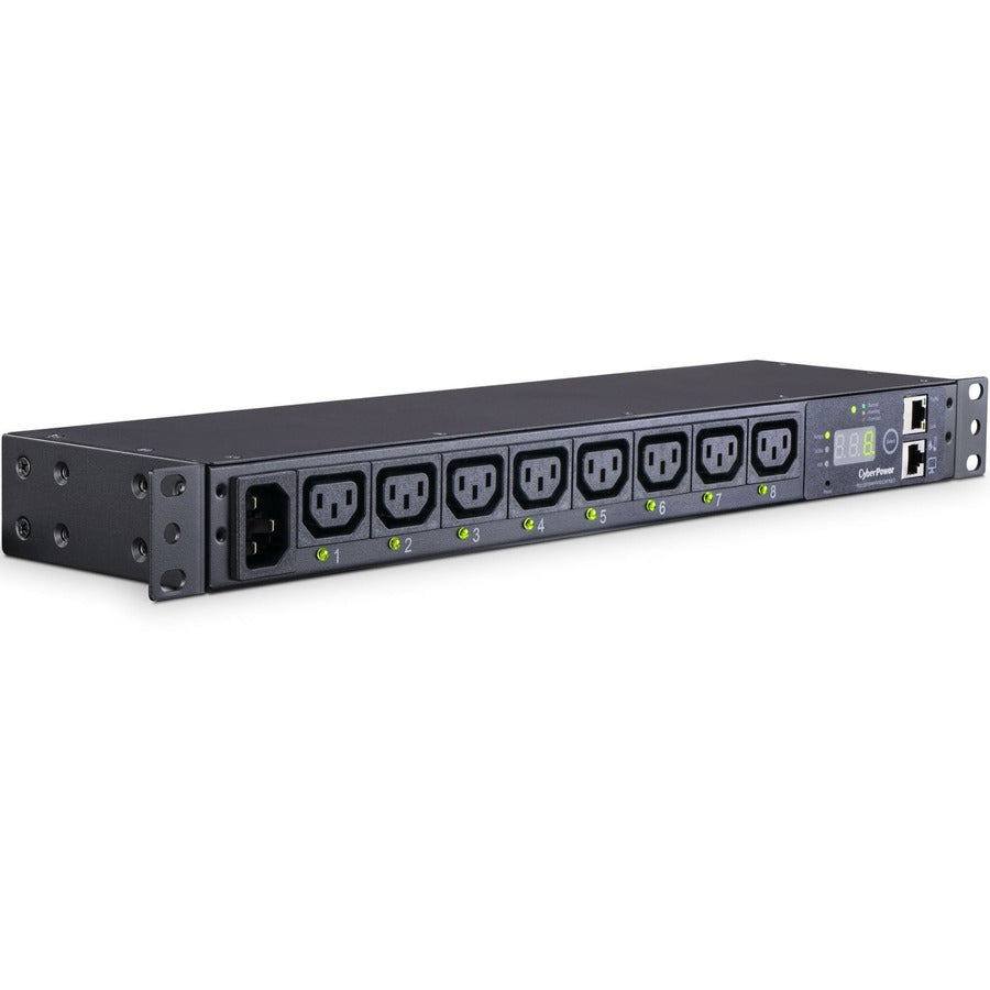 PDU commuté CyberPower RM 1U PDU20SWHVIEC8FNET 20 A 8 prises PDU20SWHVIEC8FNET