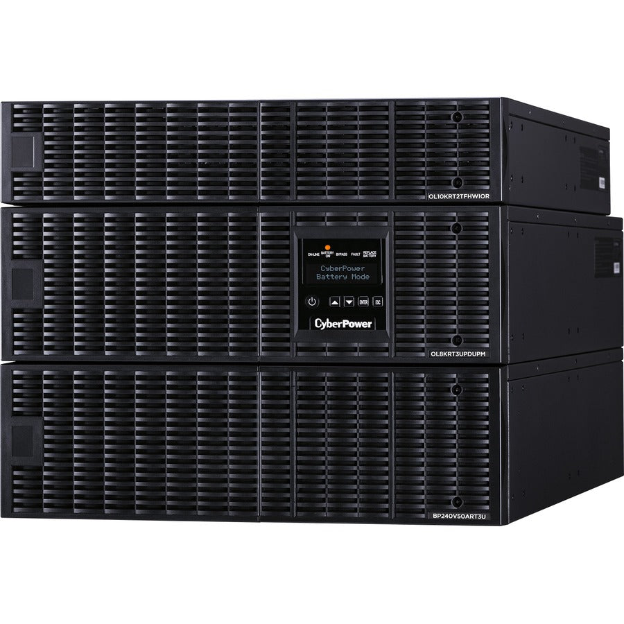 CyberPower OL8000RT3UPDUTF 8KVA Online UPS TF 8U Maintenance Bypass HW 120/208V RT 3YR WTY OL8000RT3UPDUTF