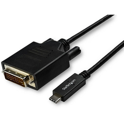 StarTech.com 10ft (3m) USB C to DVI Cable - 1080p USB Type-C to DVI-Digital Video Display Adapter Monitor Cable - Works w/ Thunderbolt 3 CDP2DVI3MBNL