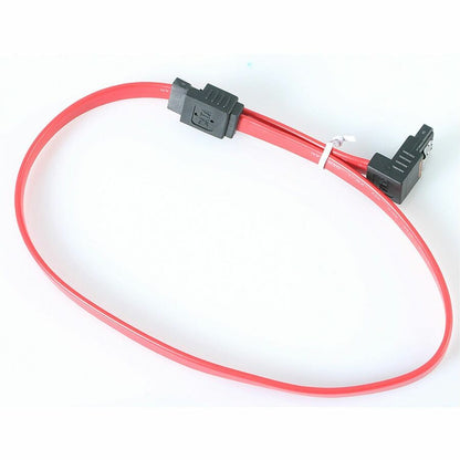 StarTech.com 18in Latching SATA to Right Angle SATA Serial ATA Cable LSATA18RA1