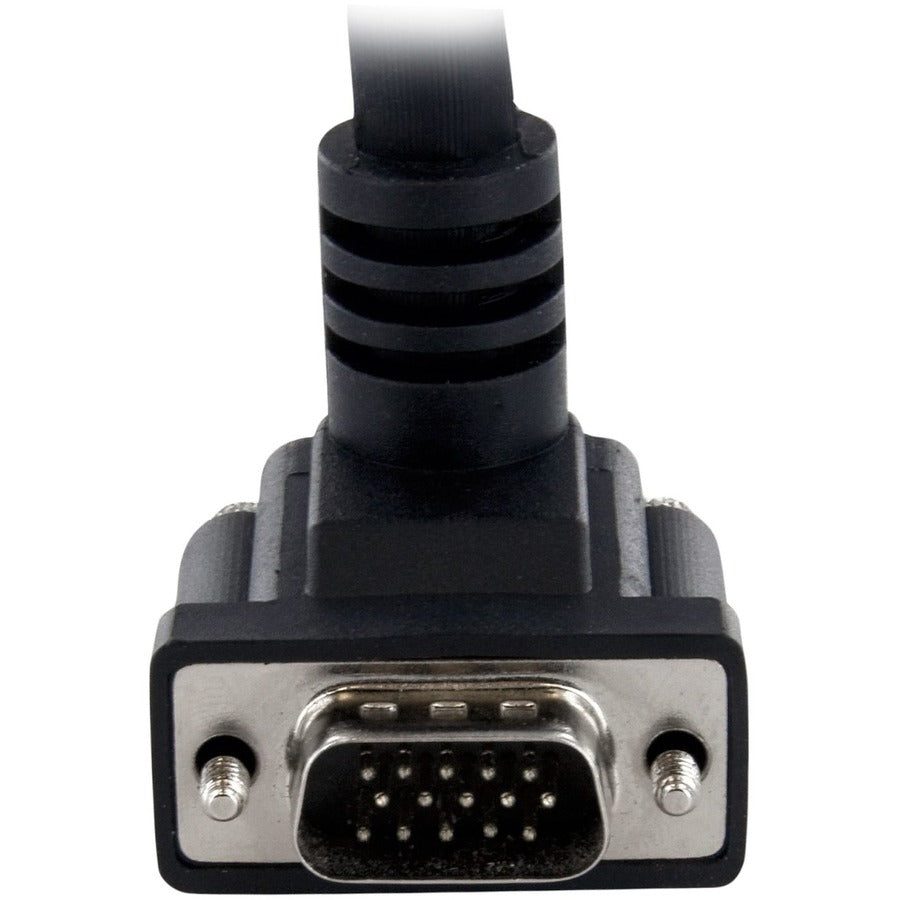 StarTech.com 15 ft High Res 90 Degree Down Angled VGA Cable MXT101MMHD15