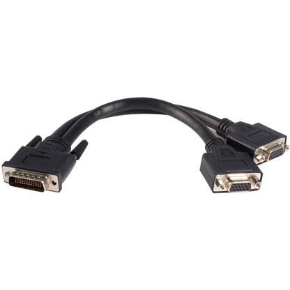 StarTech.com LFH 59 Male to Dual Female VGA DMS 59 Cable DMSVGAVGA1