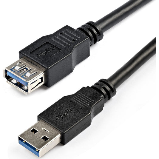 StarTech.com 2m Black SuperSpeed USB 3.0 (5Gbps) Extension Cable A to A - M/F USB3SEXT2MBK