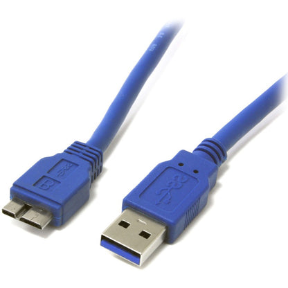 StarTech.com 1 ft SuperSpeed USB 3.0 (5Gbps) Cable A to Micro B USB3SAUB1