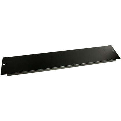 StarTech.com Blanking Panel - 2U - 19in - Steel - Black - Blank Rack Panel - Filler Panel - Rack Mount Panel - Rack Blanks BLANKB2