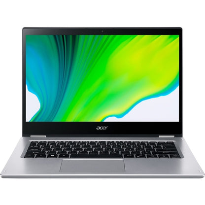 Acer Spin 3 SP314-54N SP314-54N-56SZ 14" Touchscreen Convertible 2 in 1 Notebook - Full HD - Intel Core i5 10th Gen i5-1035G4 - 8 GB - 256 GB SSD - English Keyboard - Pure Silver NX.HQ7AA.00D