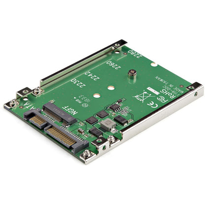 StarTech.com M.2 SATA SSD to 2.5in SATA Adapter Converter SAT32M225