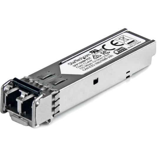 StarTech.com MSA Uncoded SFP Module - 100BASE-FX - 100Mb Ethernet SFP 100MbE Multi Mode Fiber (MMF) Optic Transceiver Module - 2km DDM SFP100BFXST