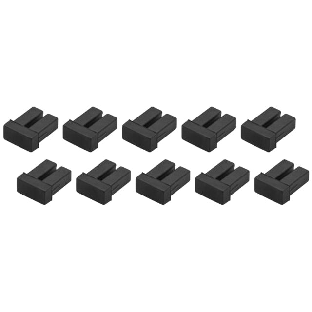 StarTech.com LC SFP Dust Covers - 10 Pack - Fiber Optic Dust Caps - SFP Port Cover SFPLCCAP10