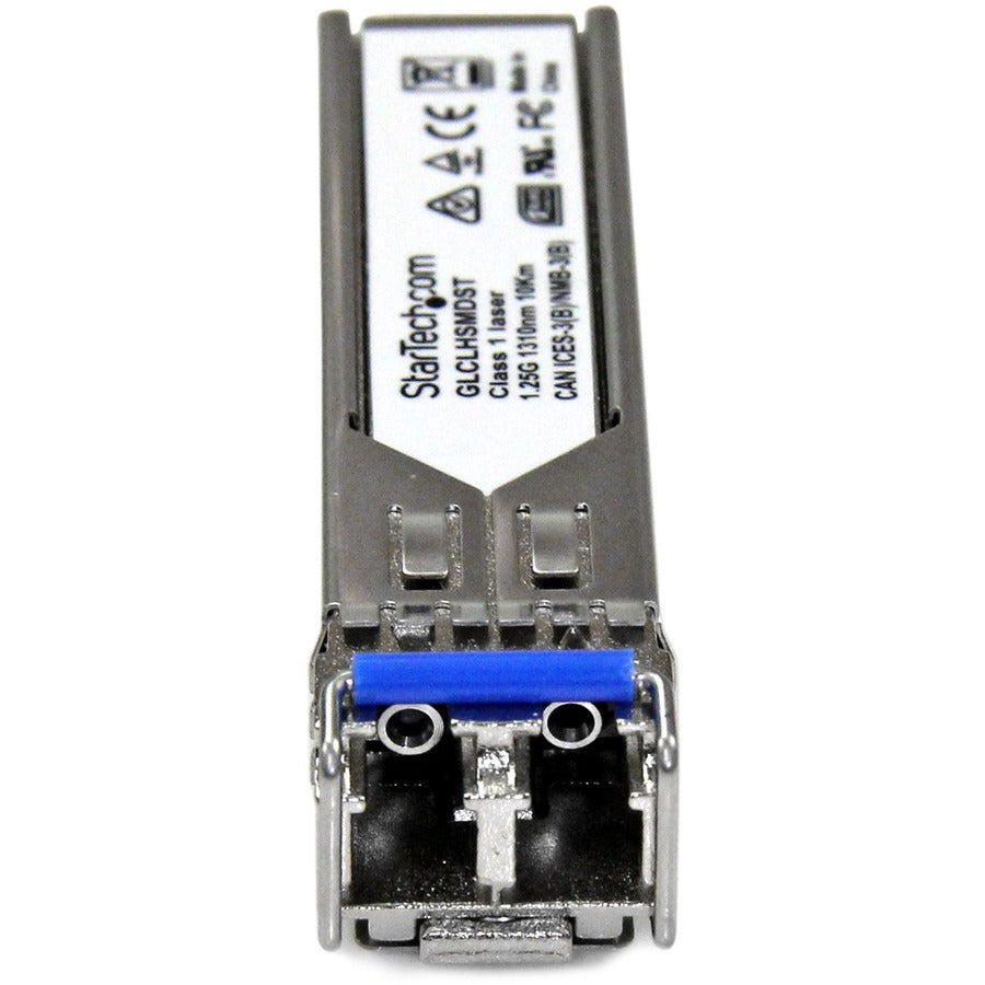 StarTech.com Cisco GLC-LH-SMD Compatible SFP Module 10 Pack - 1000BASE-LX/LH 1GbE Gigabit Ethernet Single Mode Fiber SMF Optic Transceiver GLCLHSMD10ST