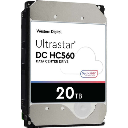 WD Ultrastar DC HC560 WUH722020BLE6L1 20 TB Hard Drive - 3.5" Internal - SATA (SATA/600) - Conventional Magnetic Recording (CMR) Method 0F38784