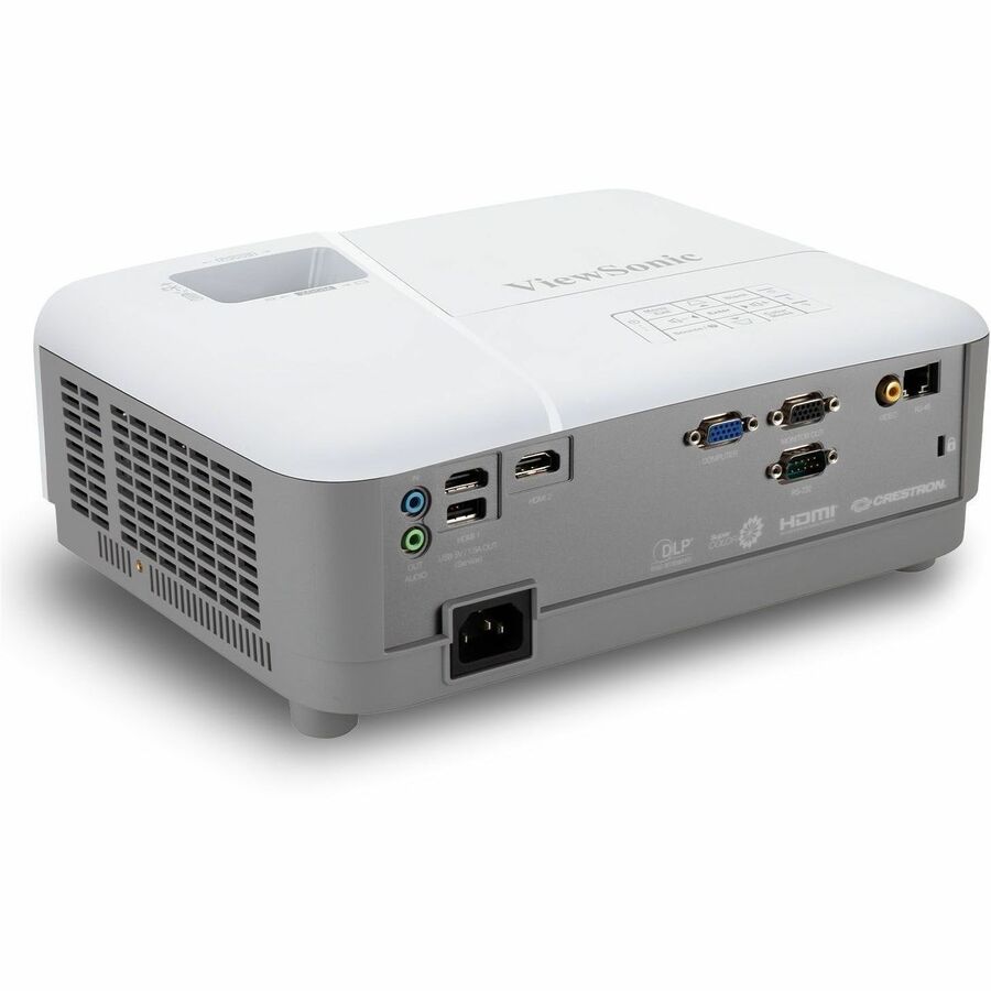 ViewSonic PA504W DLP Projector - 16:10 - Wall Mountable, Ceiling Mountable - White PA504W