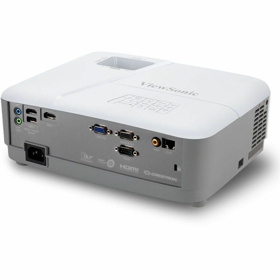 ViewSonic PA504W DLP Projector - 16:10 - Wall Mountable, Ceiling Mountable - White PA504W