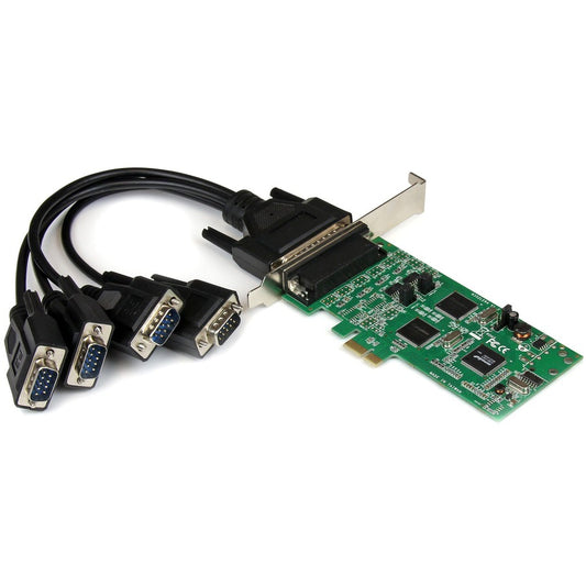 StarTech.com 4 Port PCI Express PCIe Serial Combo Card - 2 x RS232 2 x RS422 / RS485 PEX4S232485