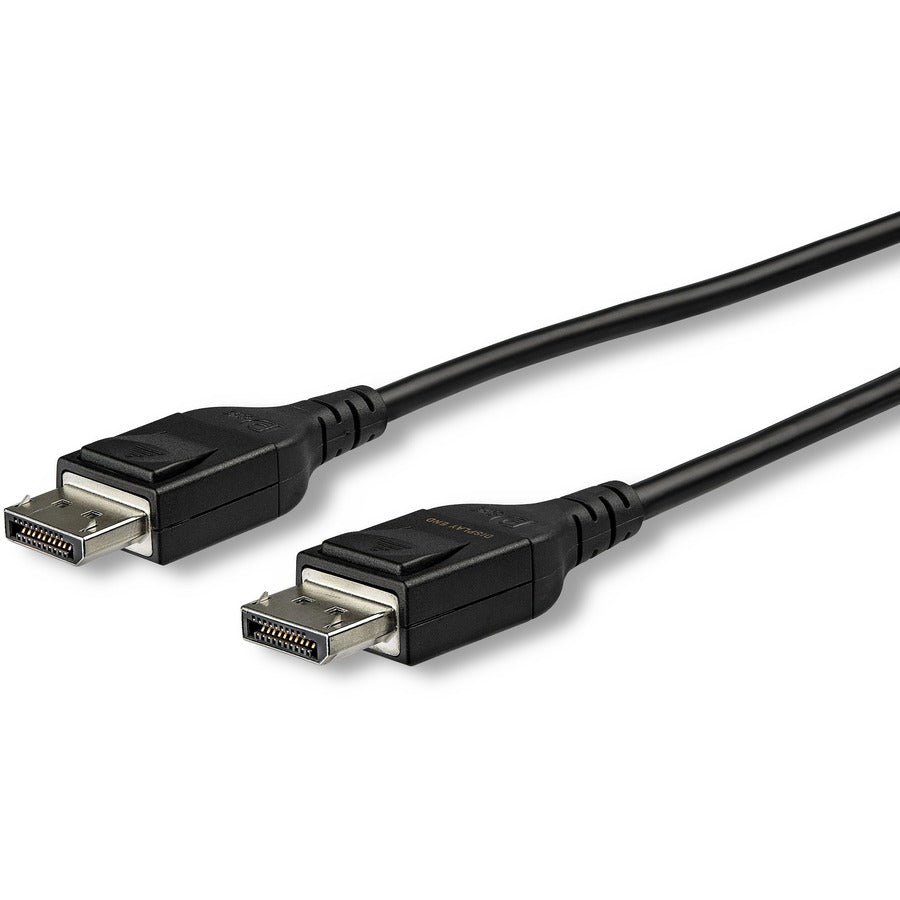 StarTech.com 50ft/15m DisplayPort Active Optical Cable, 8K 60Hz Video, HDR10, Fiber Optic DisplayPort 1.4 Cable, DP Monitor Cord w/Latches DP14MM15MAO