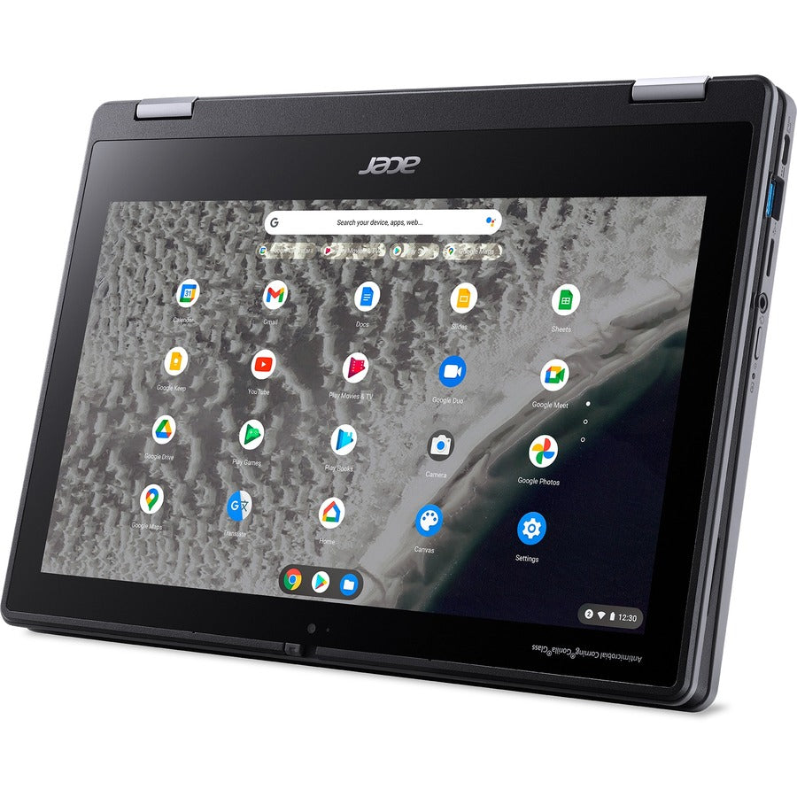 Acer Chromebook Spin 511 R753T R753T-C7NK 11.6" Touchscreen Convertible 2 in 1 Chromebook - HD - Intel Celeron N5100 - 4 GB - 32 GB Flash Memory - English (US), French Keyboard NX.A8ZAA.002