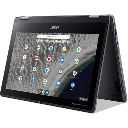 Acer Chromebook Spin 511 R753T R753T-C7NK 11.6" Touchscreen Convertible 2 in 1 Chromebook - HD - Intel Celeron N5100 - 4 GB - 32 GB Flash Memory - English (US), French Keyboard NX.A8ZAA.002