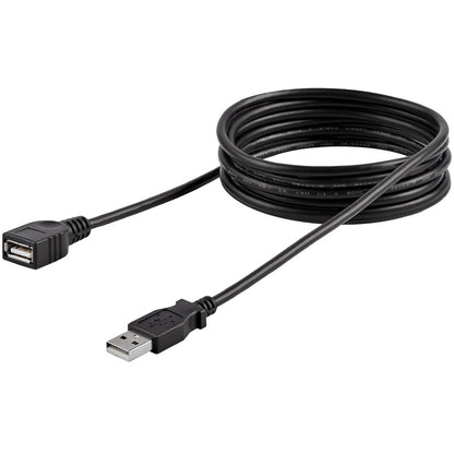 StarTech.com 6 ft Black USB 2.0 Extension Cable A to A - M/F USBEXTAA6BK