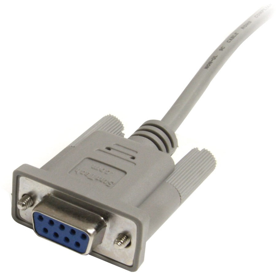 StarTech.com 6 ft Straight Through Serial Cable - DB9 F/F MXT100FF