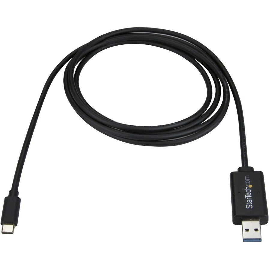 StarTech.com USB C to USB 3.0 Data Transfer Cable - Mac / Windows - Windows Easy Transfer Cable - Mac Data Transfer - 2m (6ft) USBC3LINK