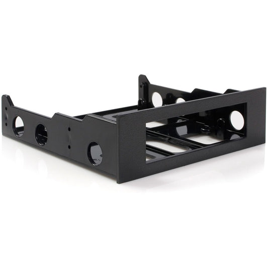 StarTech.com 3.5" to 5.25" Front Bay Mounting Bracket - Desktop Front Bay Adapter - Black BRACKETFDBK