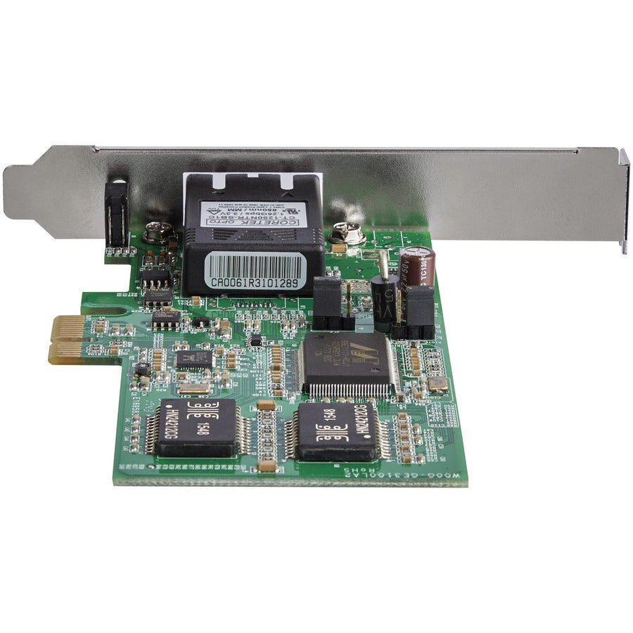 StarTech.com PCI Express (PCIe) Gigabit Ethernet Multimode SC Fiber Network Card Adapter NIC - 550m PEX1000MMSC2