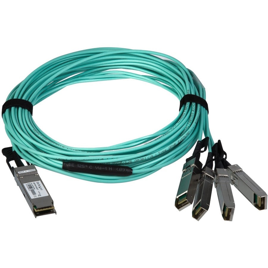 StarTech.com AOC Breakout Cable for Cisco QSFP-4X10G-AOC7M - 7m 40G 1x QSFP+ to 4x SFP+ AOC Cable - 40GbE QSFP+ Active Optical Fiber 23ft QSFP4X10GAO7