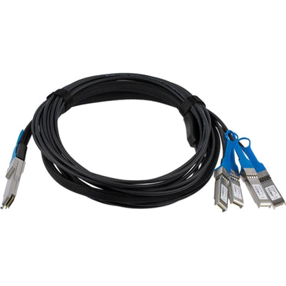 StarTech.com MSA Uncoded Compatible 3m QSFP+ to 4x SFP+ Direct Attach Breakout Cable - 40GbE - QSFP+ to 4x SFP+ Copper DAC 40 Gbps Low Power QSFP4SFPPC3M