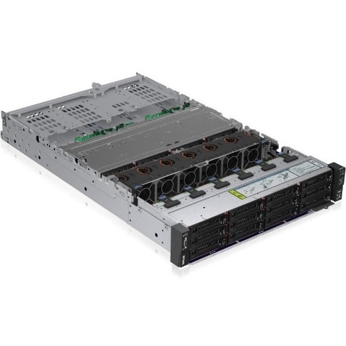 Lenovo ThinkSystem SR665 7D2V100CNA 2U Rack Server - 1 x AMD EPYC 7203 2.80 GHz - 32 GB RAM - Serial ATA Controller 7D2V100CNA