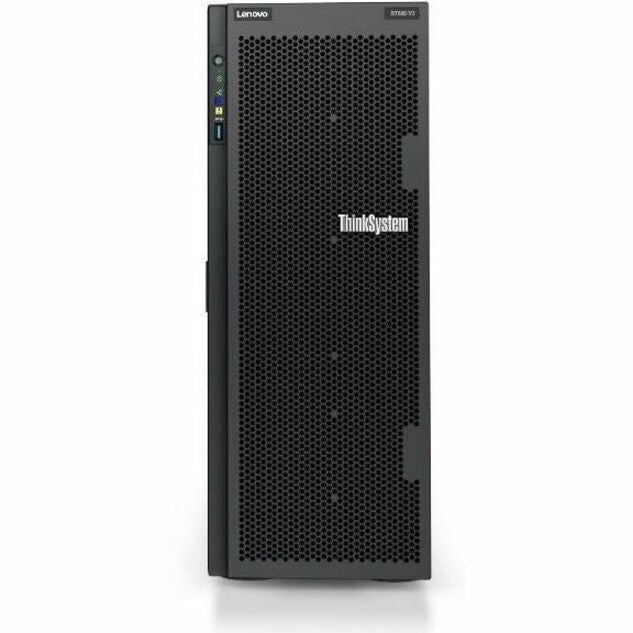 Lenovo ThinkSystem ST650 V3 7D7A1007NA 4U Tower Server - 1 x Intel Xeon Silver 4410Y 2 GHz - 32 GB RAM - Serial ATA, 12Gb/s SAS Controller 7D7A1007NA