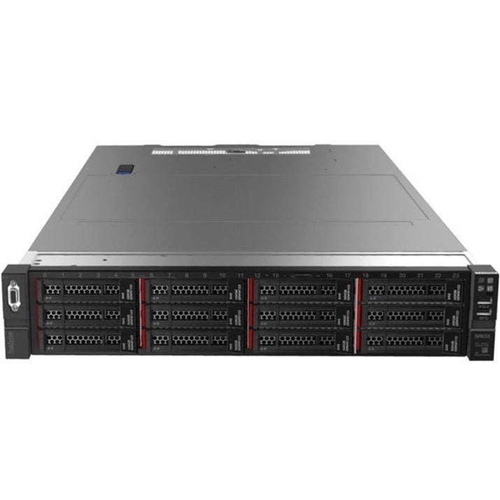 Lenovo ThinkSystem SR655 7Z011004NA 2U Rack Server - 1 x AMD EPYC 7203P 2.80 GHz - 32 GB RAM - Serial ATA Controller 7Z011004NA