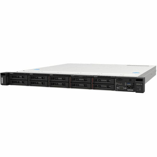 Lenovo ThinkSystem SR250 V3 7DCLA01XNA 1U Rack Server - 1 x Intel Xeon E-2456 3.30 GHz - 16 GB RAM - Serial ATA Controller 7DCLA01XNA