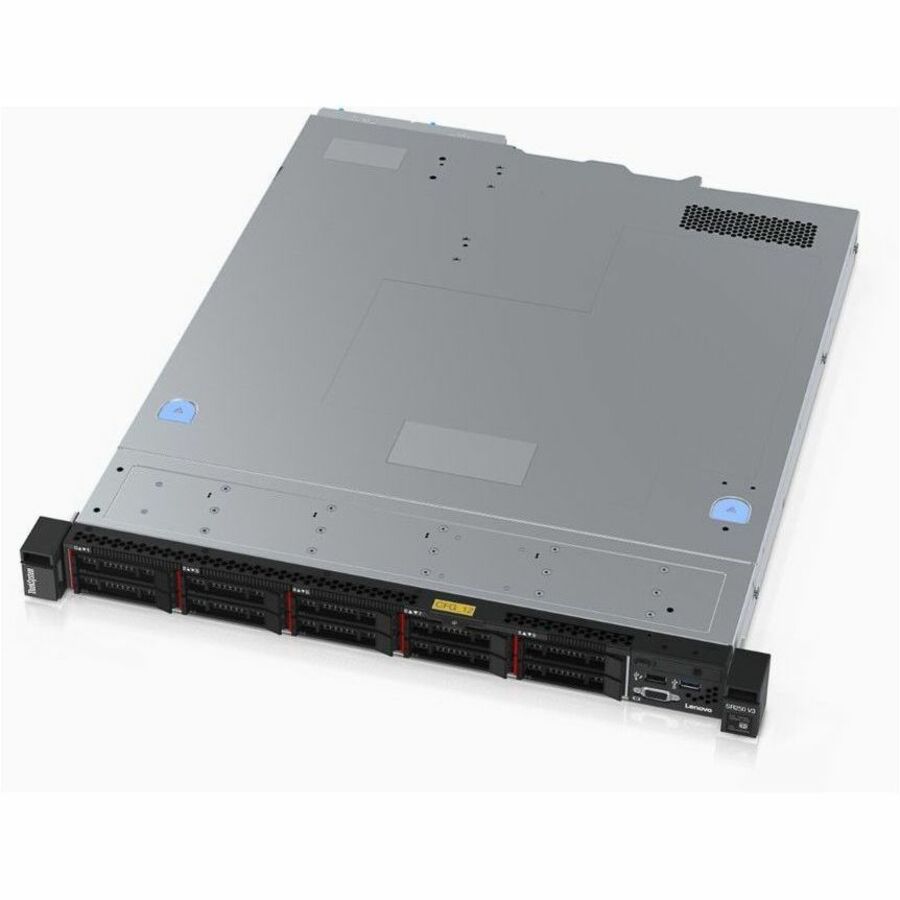 Lenovo ThinkSystem SR250 V3 7DCLA01XNA 1U Rack Server - 1 x Intel Xeon E-2456 3.30 GHz - 16 GB RAM - Serial ATA Controller 7DCLA01XNA