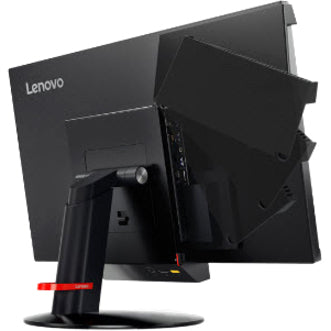 Lenovo ThinkCentre Tiny-In-One 24Gen3 23.8" Webcam Full HD LCD Monitor - 16:9 - Black 10QYPAR1US