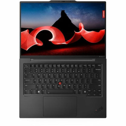 Lenovo ThinkPad X1 Carbon Gen 12 21KC00B3US 14" Touchscreen Notebook - WUXGA - Intel Core Ultra 5 135U - vPro Technology - Intel Evo Platform - 16 GB - 512 GB SSD - English Keyboard - Black Paint 21KC00B3US