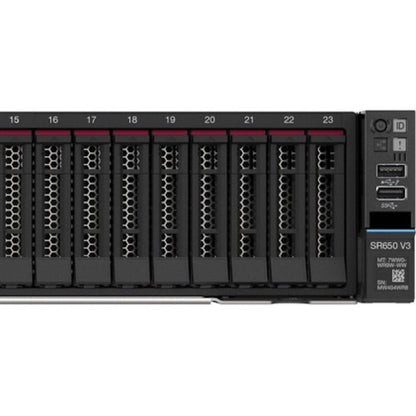 Lenovo ThinkSystem SR650 V3 7D76A07QNA 2U Rack Server - 1 x Intel Xeon Silver 4514Y 2 GHz - 32 GB RAM - 12Gb/s SAS Controller 7D76A07QNA