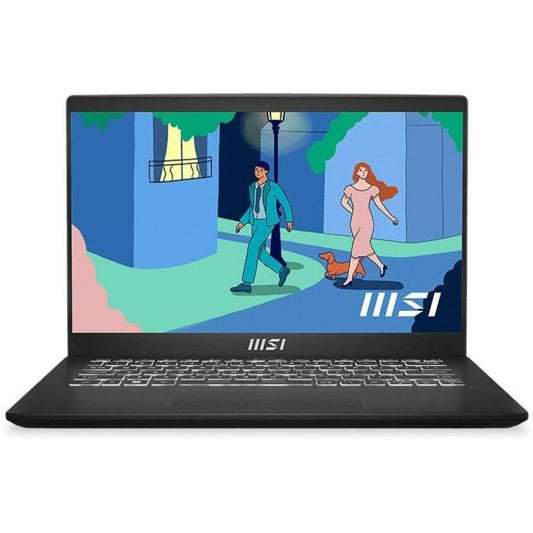 Ordinateur portable MSI Modern 14 C7M Modern 14 C7M-048US 14" - Full HD - AMD Ryzen 7 PRO 7730U - 16 Go - SSD 512 Go - Noir classique Modern 14 C7M-048US