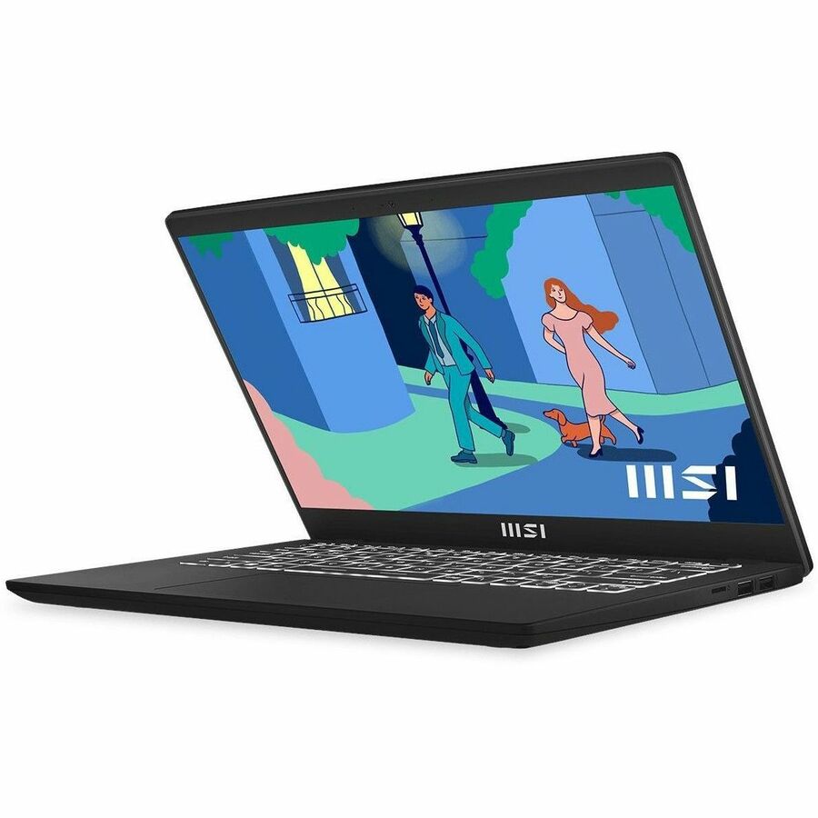 Ordinateur portable MSI Modern 14 C7M Modern 14 C7M-048US 14" - Full HD - AMD Ryzen 7 PRO 7730U - 16 Go - SSD 512 Go - Noir classique Modern 14 C7M-048US