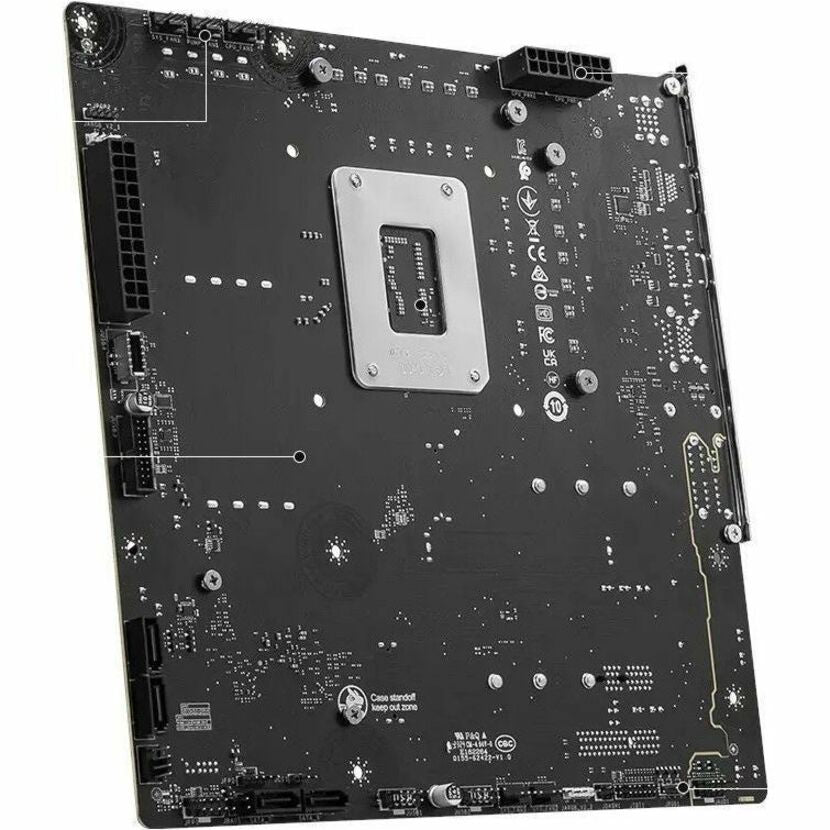 MSI B760M PROJECT ZERO Desktop Motherboard - Intel B760 Chipset - Socket LGA-1700 - Micro ATX B760MPZERO