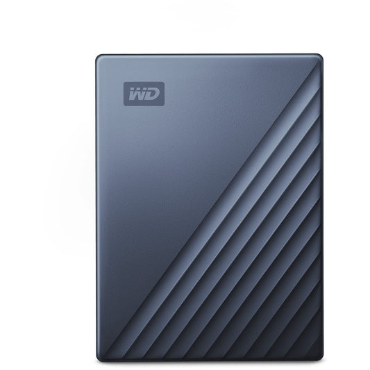 WD My Passport Ultra WDBFTM0040BBL 4 TB Portable Hard Drive - External - Blue WDBFTM0040BBL-WESN