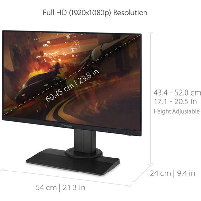 Viewsonic 24" Display, IPS Panel, 1920 x 1080 Resolution XG2431