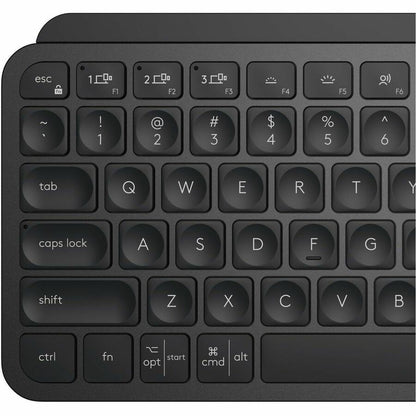 Logitech MX Keys Mini Minimalist Wireless Illuminated Keyboard, Compact, Bluetooth, Backlit, USB-C, Compatible with Apple macOS, iOS, Windows, Linux, Android, Metal Build (Black) 920-010475