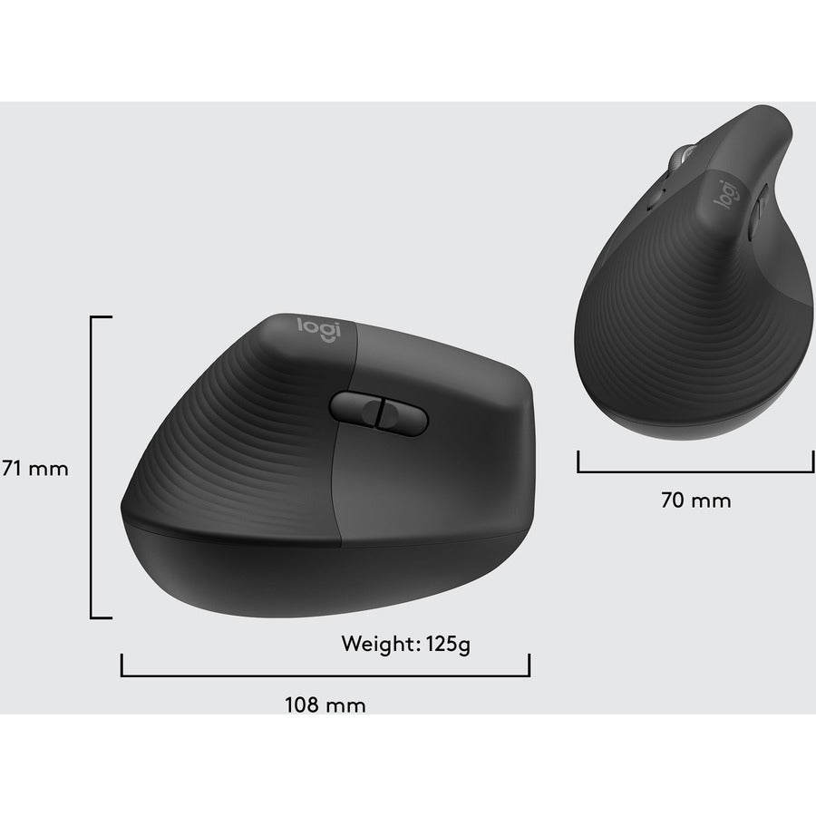 Logitech Lift Ergo Mouse 910-006492