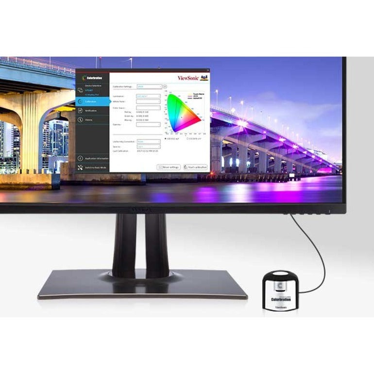 ViewSonic ColorPro VP2768a-4K 27" Class 4K UHD LED Monitor - 16:9 - Black VP2768A-4K