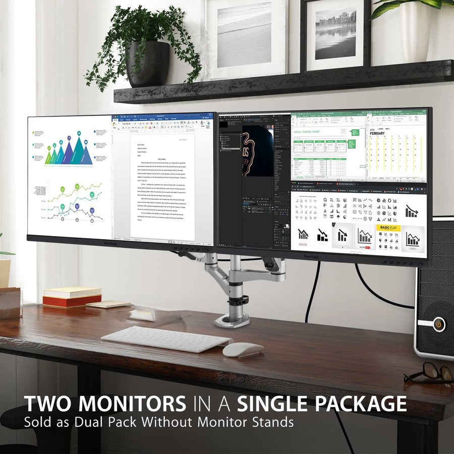 ViewSonic Graphic VG2455_56a_H2 24" Class Full HD LED Monitor - 16:9 VG2455_56A_H2